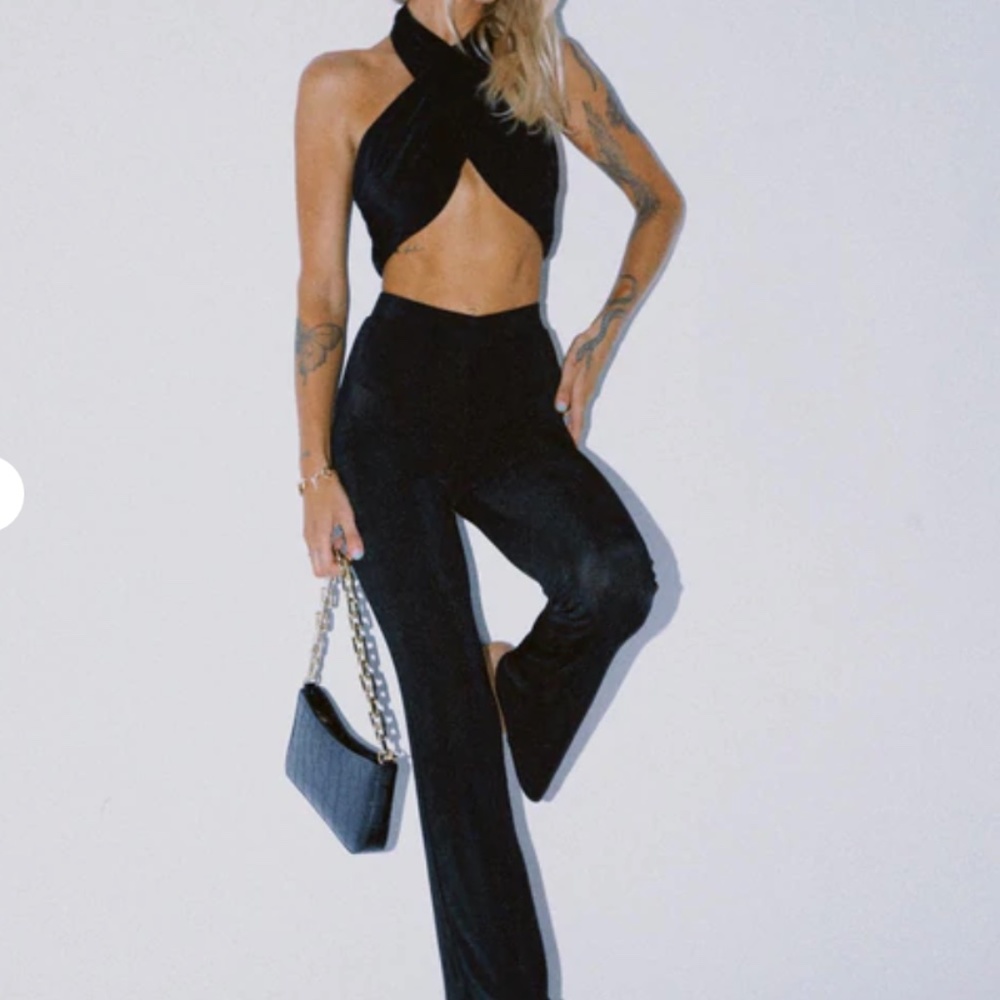 Princess Polly Black Keiara Set - Size XS, Never Worn